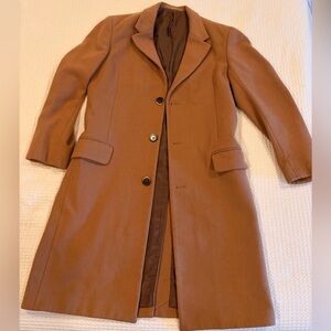 Men's Classic Tan Pea Coat